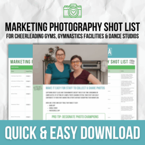 Marketing Photography Shot List